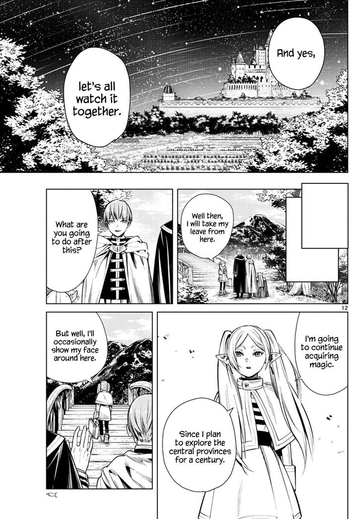 Frieren: Beyond Journey's End Manga Chapter 1 page 11 - The Journey's End scene