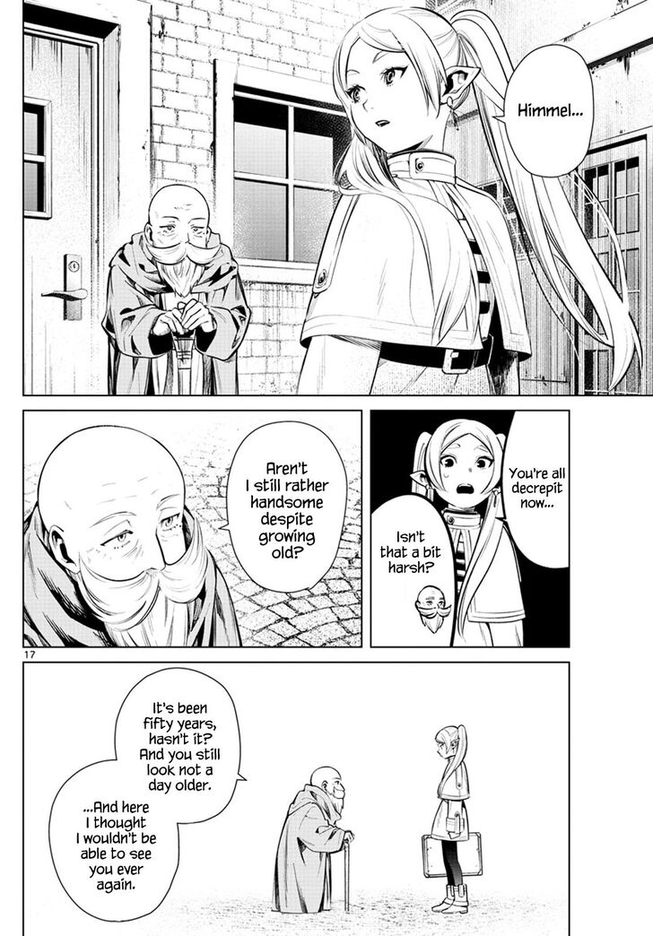Frieren: Beyond Journey's End Manga Chapter 1 page 16 - The Journey's End scene