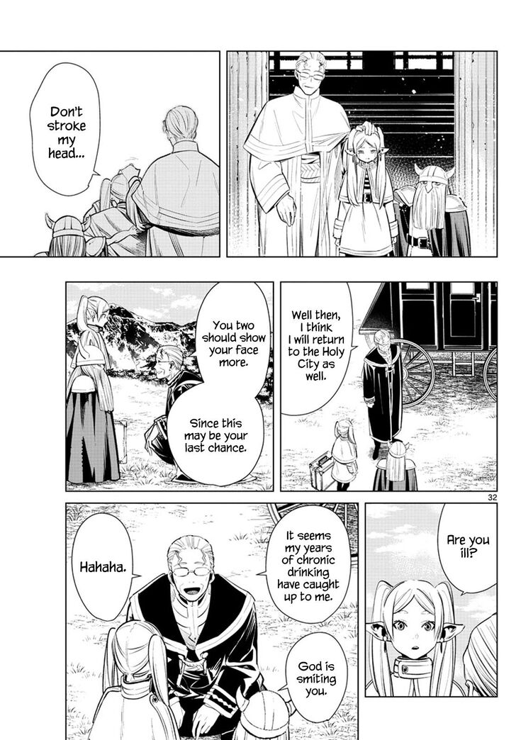 Frieren: Beyond Journey's End Manga Chapter 1 page 30 - The Journey's End scene