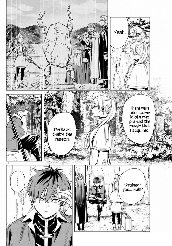 Frieren: Beyond Journey's End Manga Chapter 10 page 14 - Solar Dragon scene
