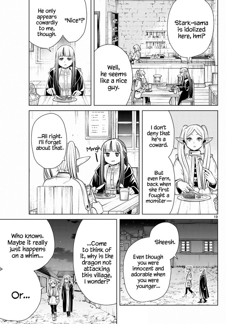 Frieren: Beyond Journey's End Manga Chapter 10 page 19 - Solar Dragon scene