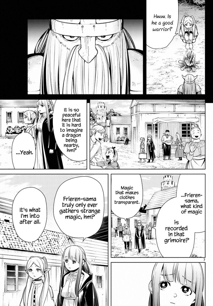 Frieren: Beyond Journey's End Manga Chapter 10 page 7 - Solar Dragon scene