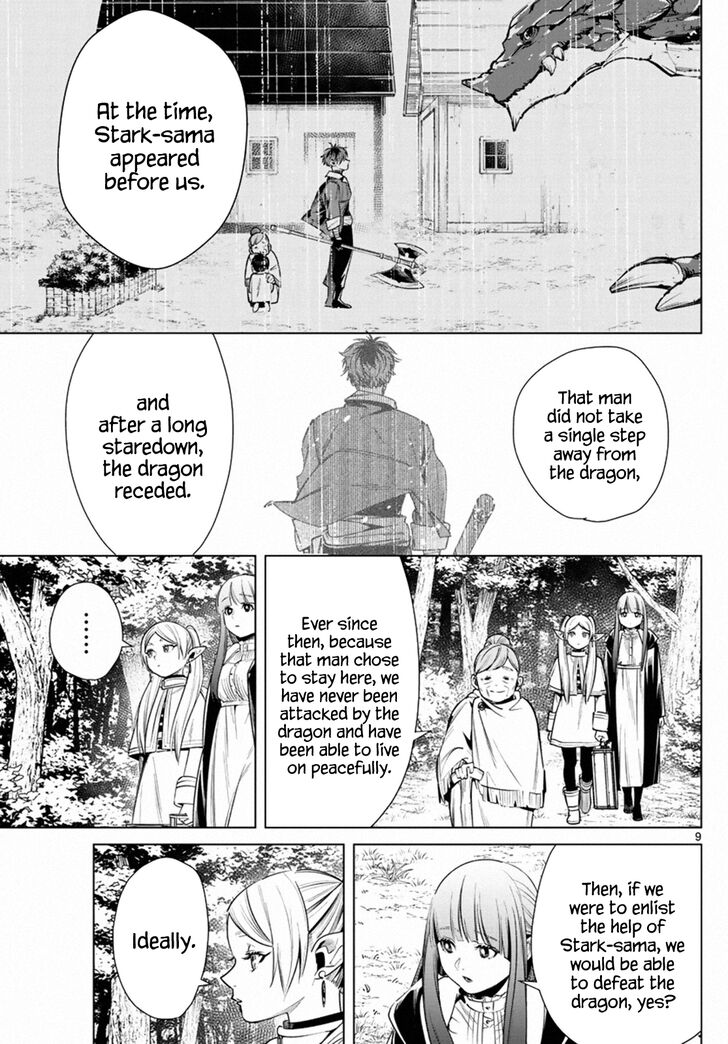 Frieren: Beyond Journey's End Manga Chapter 10 page 9 - Solar Dragon scene
