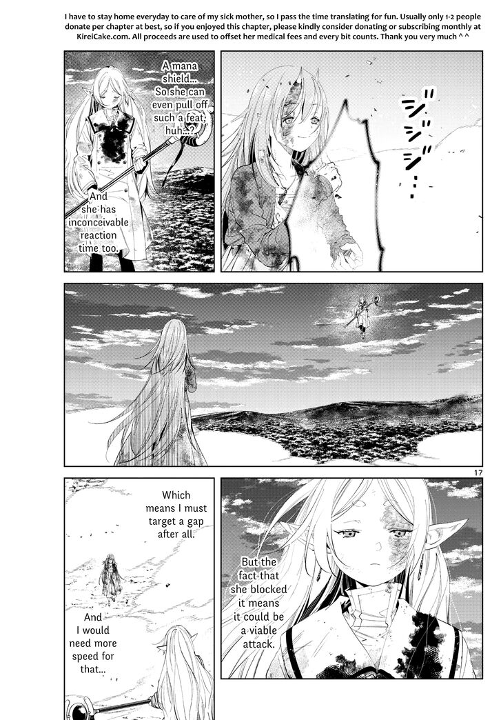 Frieren: Beyond Journey's End Manga Chapter 101 page 17 - Breakthrough scene