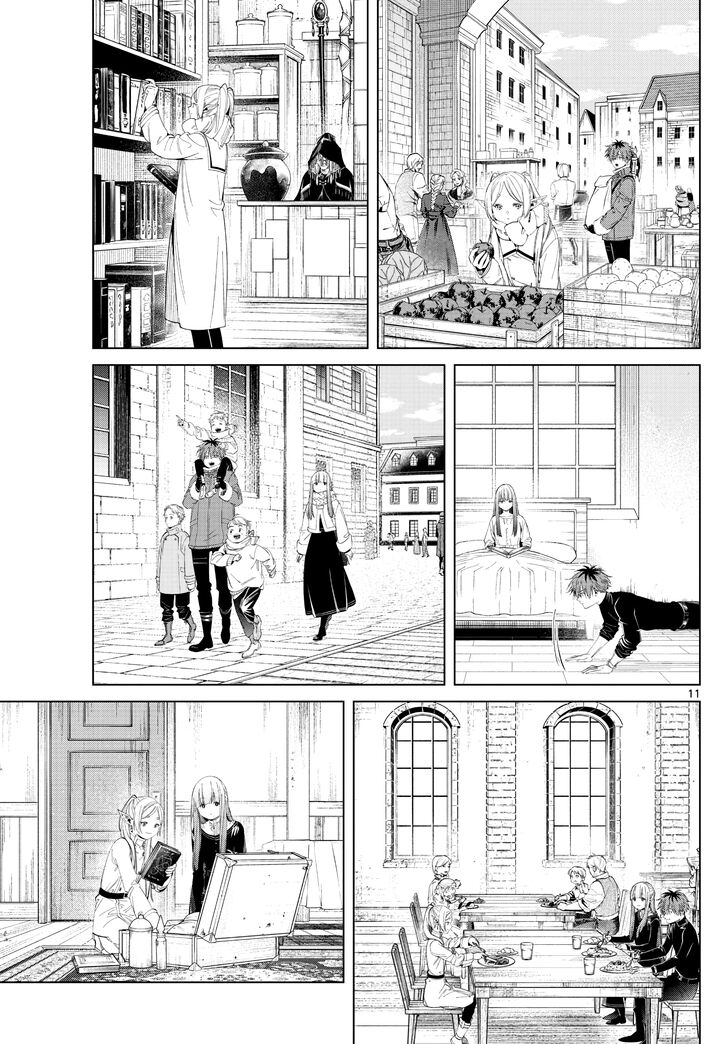 Frieren: Beyond Journey's End Manga Chapter 104 page 11 - A Visit to Her Grave scene