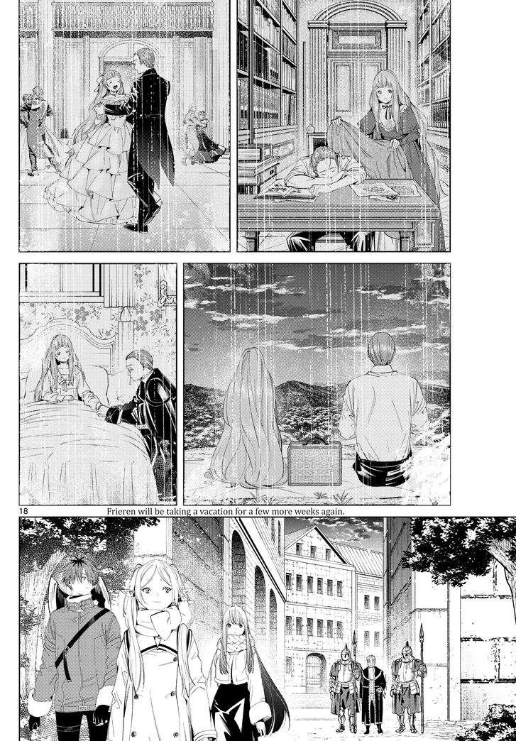 Frieren: Beyond Journey's End Manga Chapter 104 page 18 - A Visit to Her Grave scene