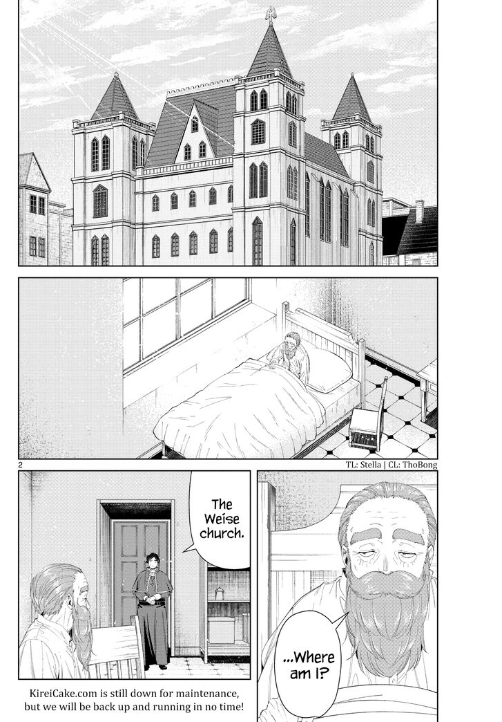 Frieren: Beyond Journey's End Manga Chapter 104 page 2 - A Visit to Her Grave scene