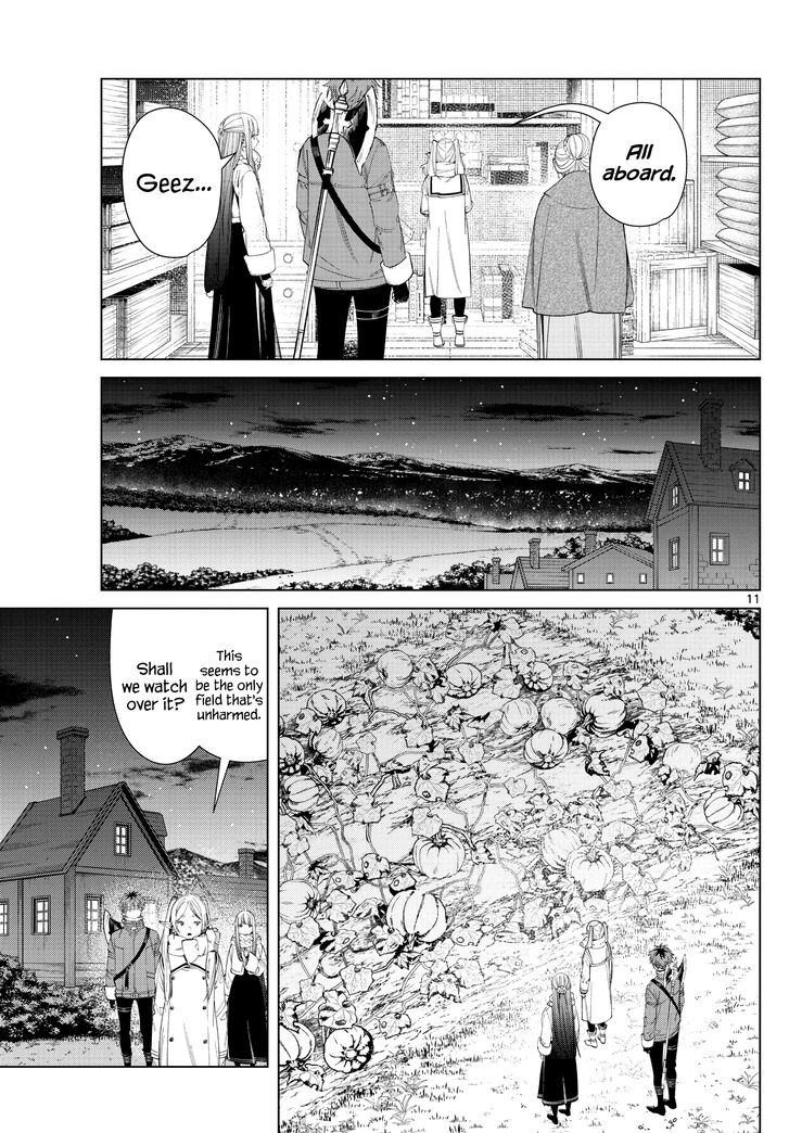 Frieren: Beyond Journey's End Manga Chapter 105 page 11 - Golem scene