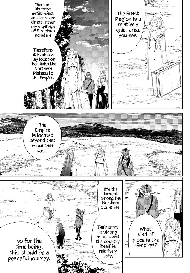 Frieren: Beyond Journey's End Manga Chapter 105 page 3 - Golem scene