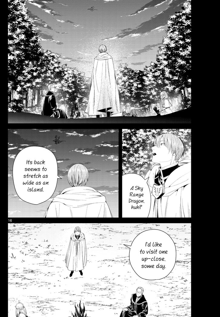 Frieren: Beyond Journey's End Manga Chapter 106 page 16 - Sky-Mountain Dragon scene