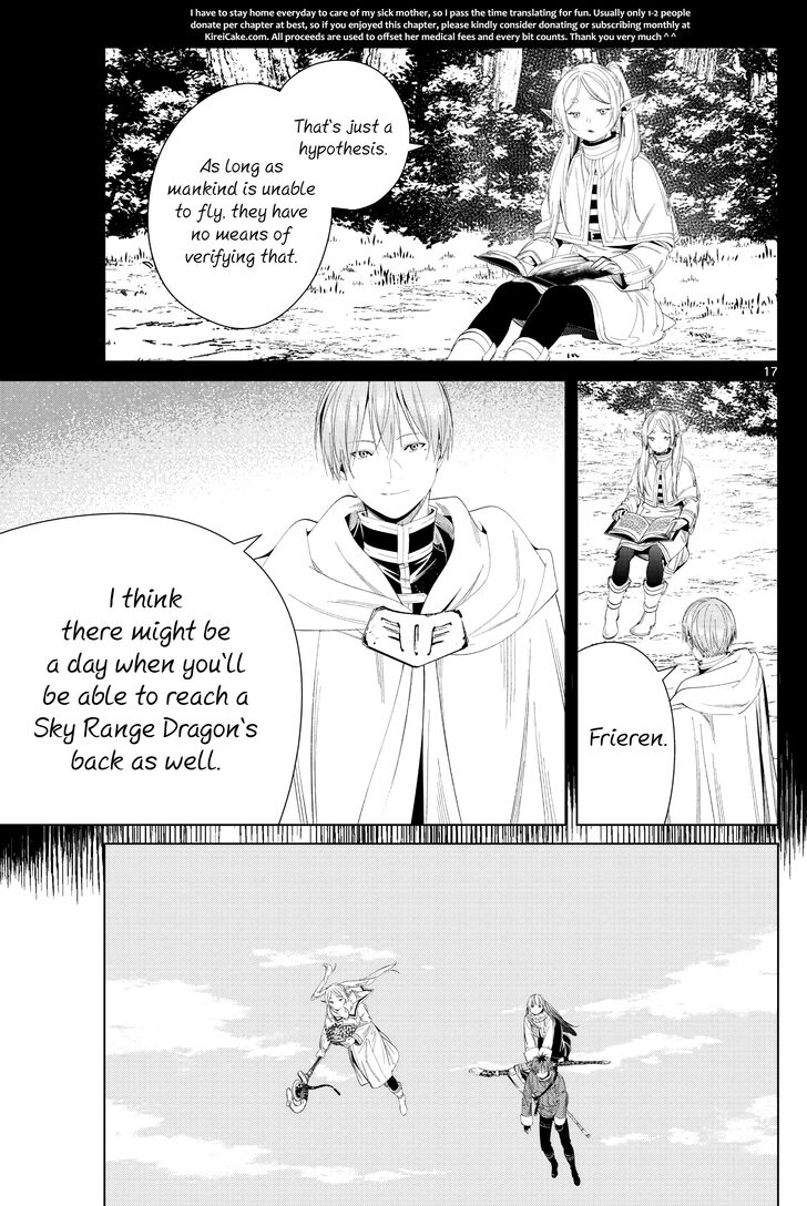 Frieren: Beyond Journey's End Manga Chapter 106 page 17 - Sky-Mountain Dragon scene