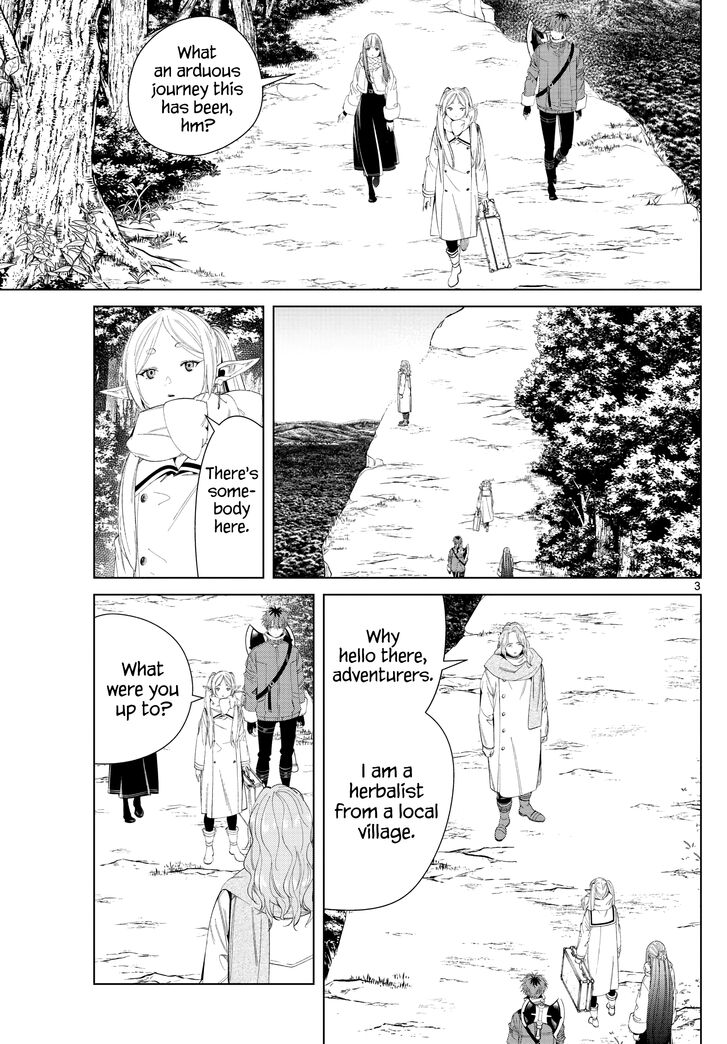 Frieren: Beyond Journey's End Manga Chapter 106 page 3 - Sky-Mountain Dragon scene