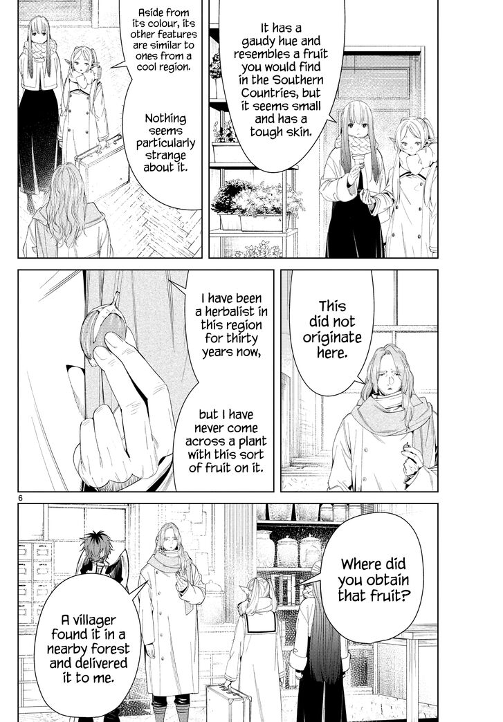 Frieren: Beyond Journey's End Manga Chapter 106 page 6 - Sky-Mountain Dragon scene