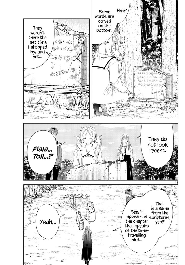Frieren: Beyond Journey's End Manga Chapter 107 page 11 - The Monument of the Goddess scene