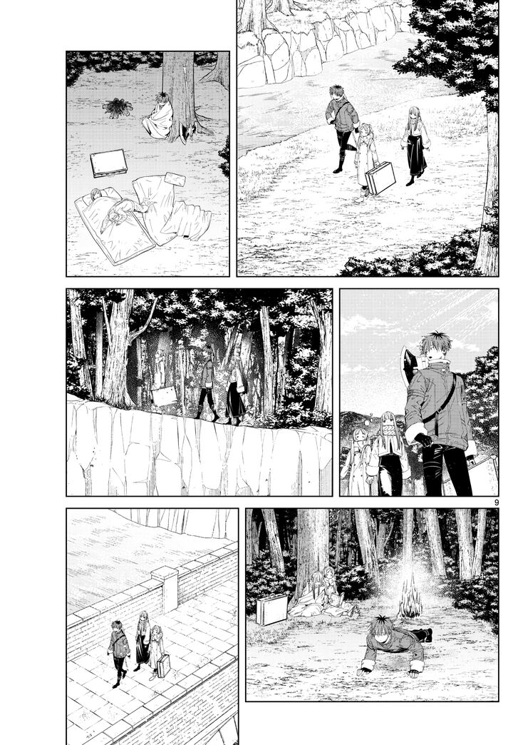 Frieren: Beyond Journey's End Manga Chapter 107 page 9 - The Monument of the Goddess scene