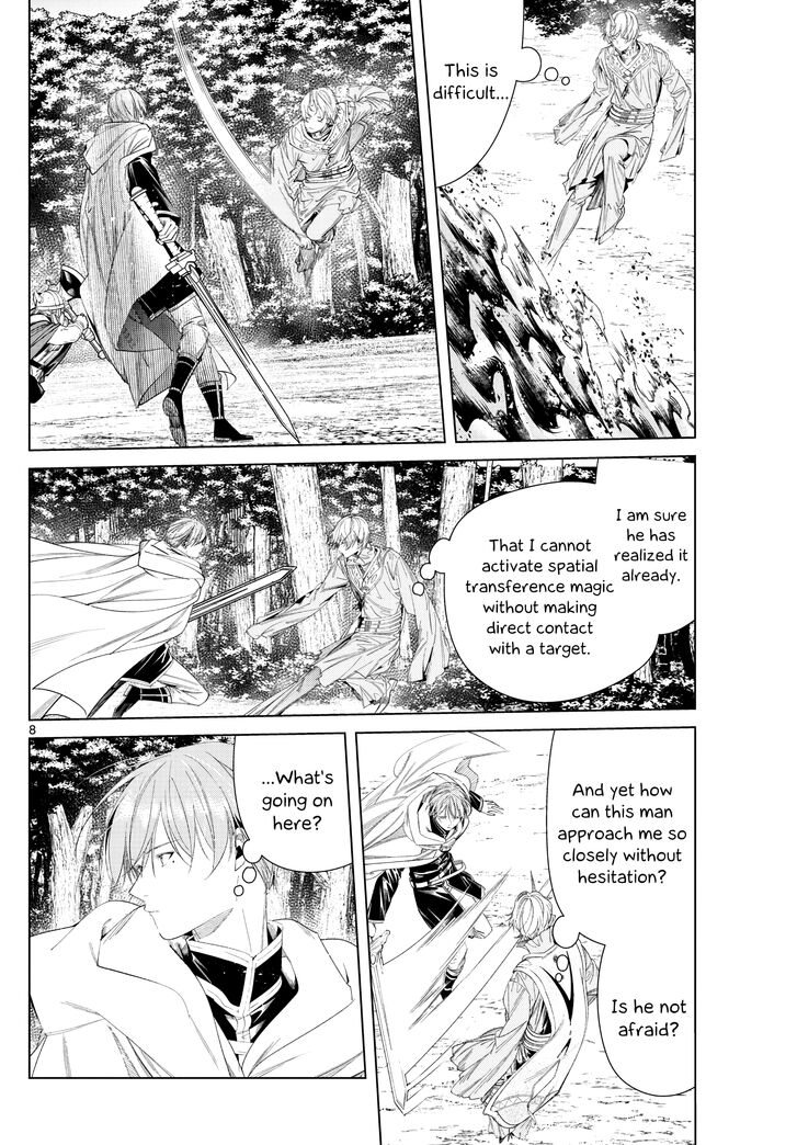 Frieren: Beyond Journey's End Manga Chapter 109 page 8 - Zart the Remnant scene