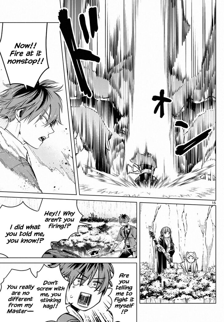 Frieren: Beyond Journey's End Manga Chapter 11 page 15 - The Hero of the Village scene