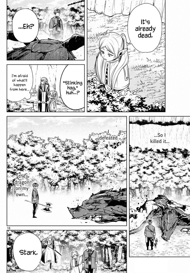 Frieren: Beyond Journey's End Manga Chapter 11 page 16 - The Hero of the Village scene