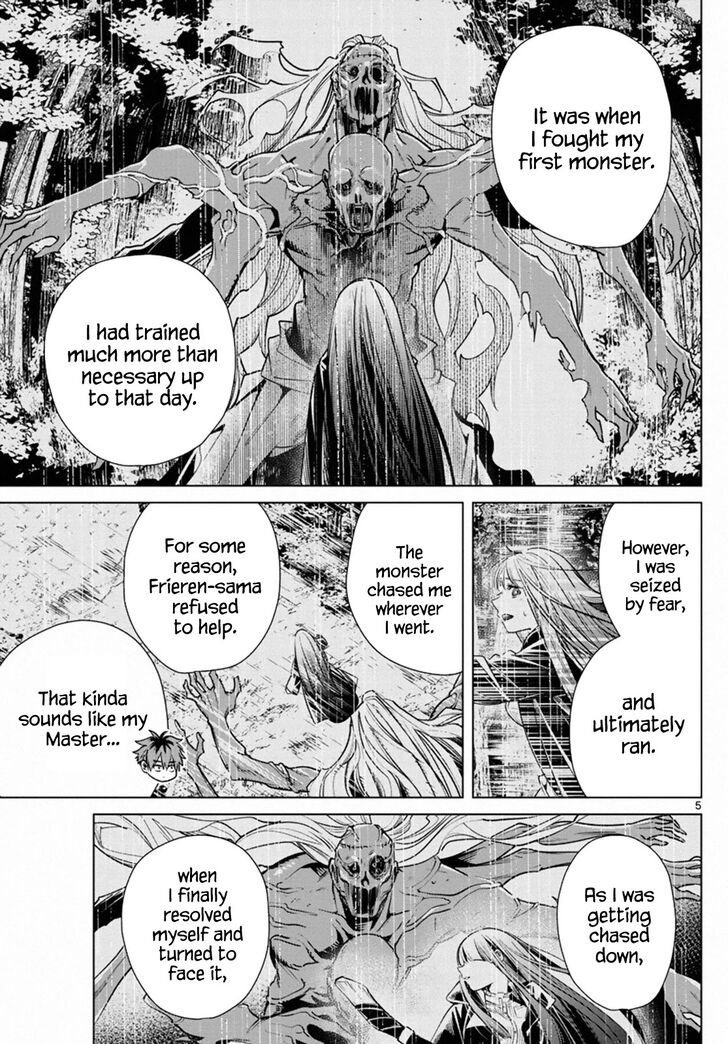 Frieren: Beyond Journey's End Manga Chapter 11 page 5 - The Hero of the Village scene