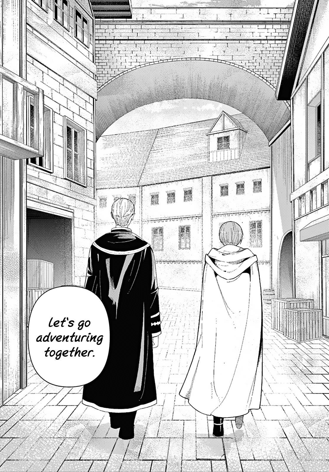 Frieren: Beyond Journey's End Manga Chapter 110.2 page 49 - The Adventures of the Hero Himmel scene