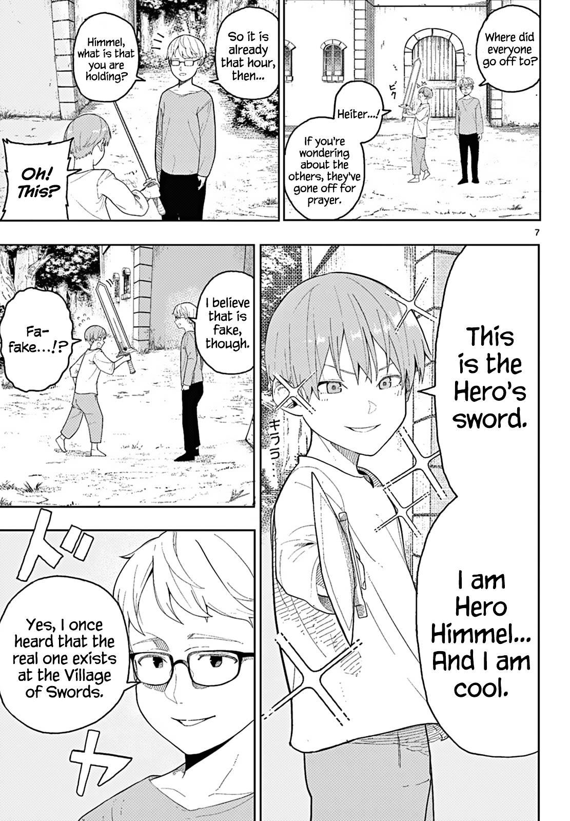 Frieren: Beyond Journey's End Manga Chapter 110.2 page 8 - The Adventures of the Hero Himmel scene