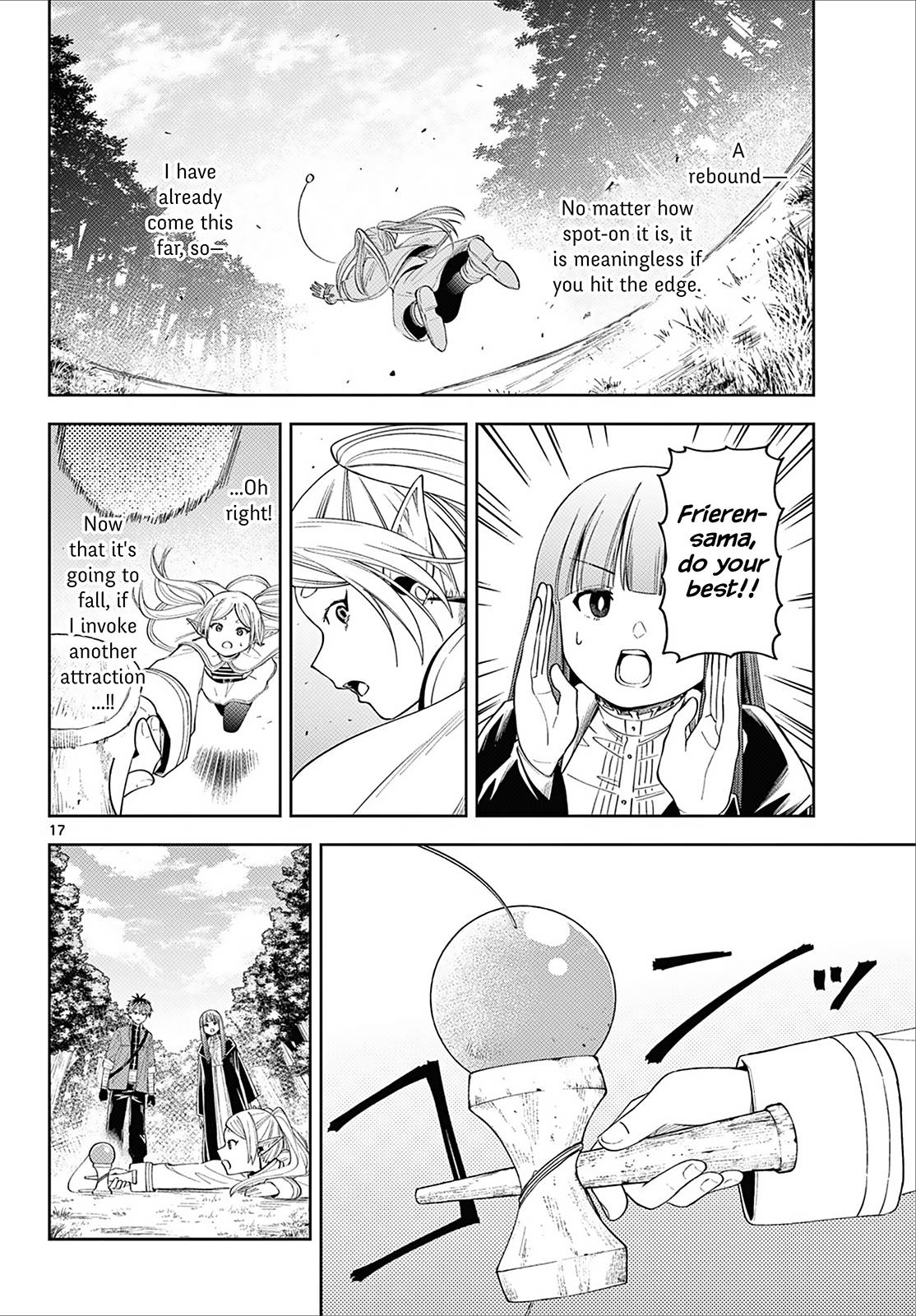 Frieren: Beyond Journey's End Manga Chapter 110.3 page 17 - Frieren Wants to Learn About the Humans scene