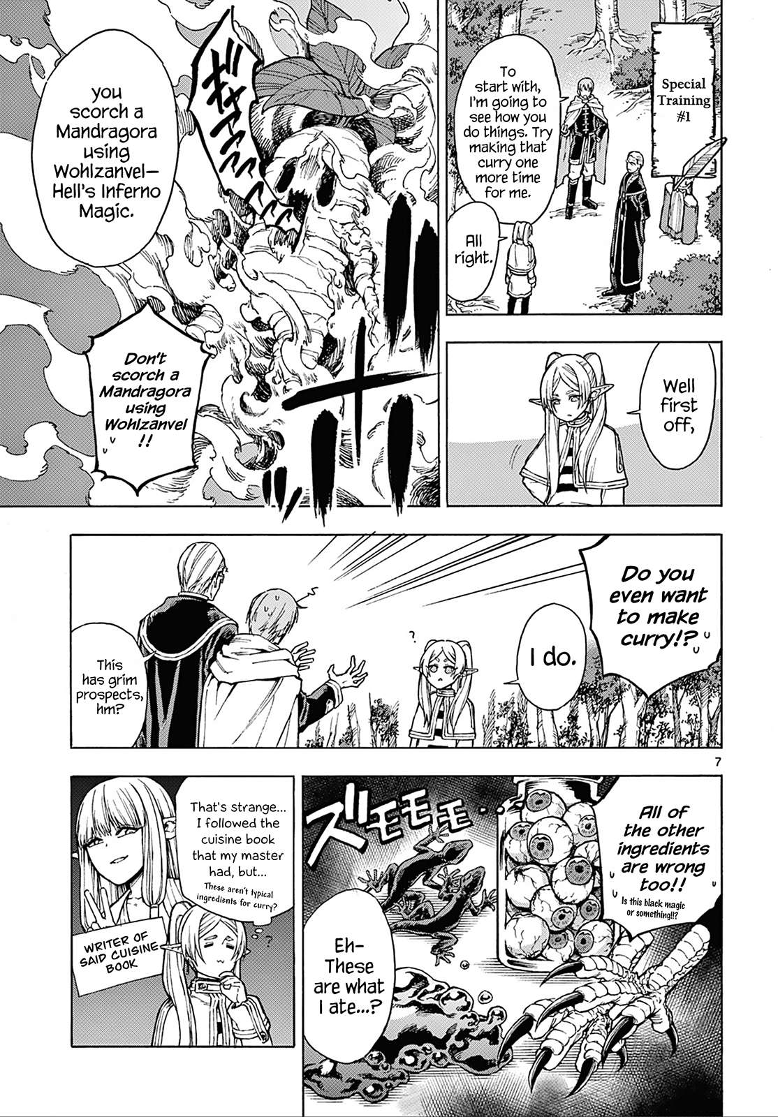 Frieren: Beyond Journey's End Manga Chapter 110.4 page 8 - Himmel's Travel Diary scene