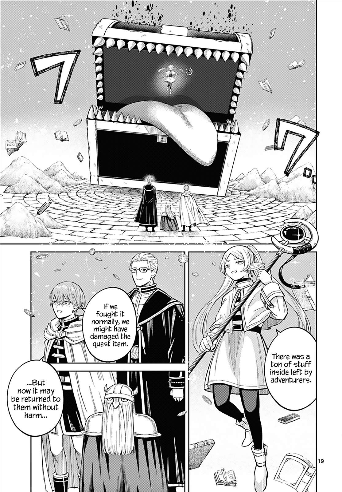 Frieren: Beyond Journey's End Manga Chapter 110.5 page 18 - Stopover Frieren scene