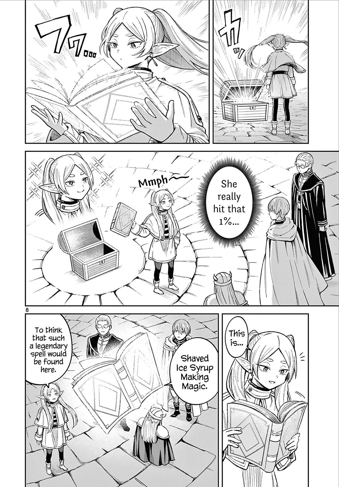 Frieren: Beyond Journey's End Manga Chapter 110.5 page 7 - Stopover Frieren scene