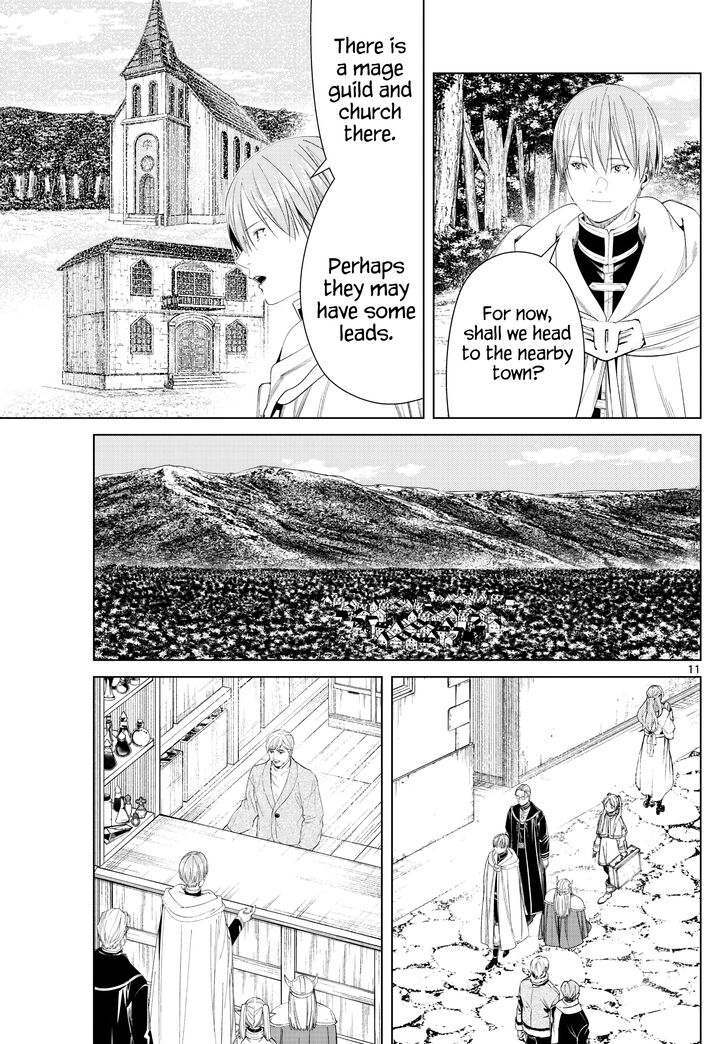 Frieren: Beyond Journey's End Manga Chapter 110 page 10 - The Party of Heroes scene