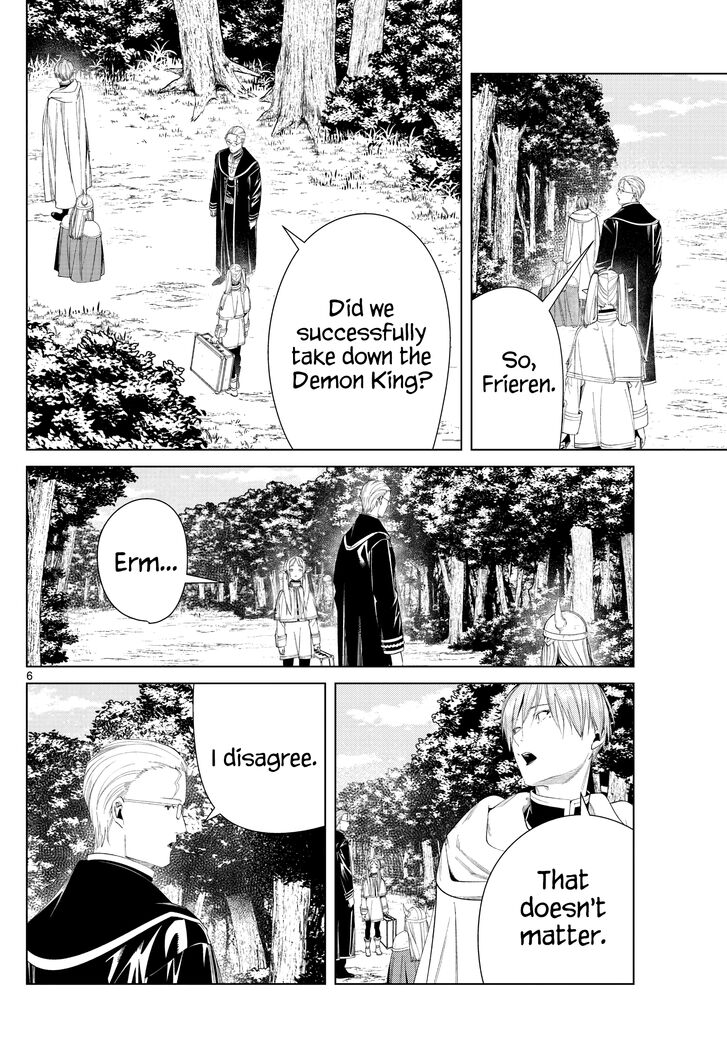 Frieren: Beyond Journey's End Manga Chapter 110 page 5 - The Party of Heroes scene