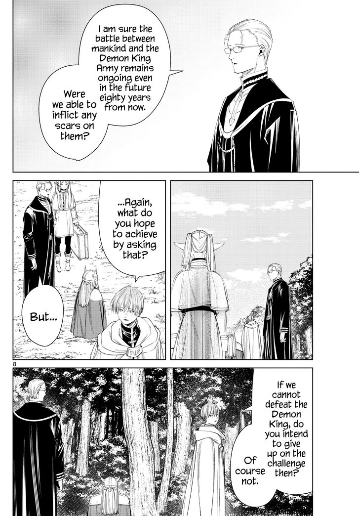 Frieren: Beyond Journey's End Manga Chapter 110 page 7 - The Party of Heroes scene