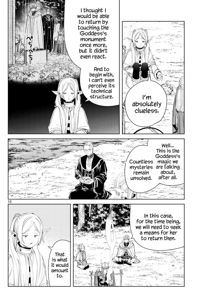 Frieren: Beyond Journey's End Manga Chapter 110 page 9 - The Party of Heroes scene
