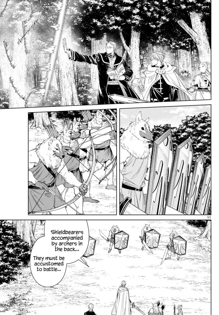 Frieren: Beyond Journey's End Manga Chapter 111 page 11 - Escort Mission scene