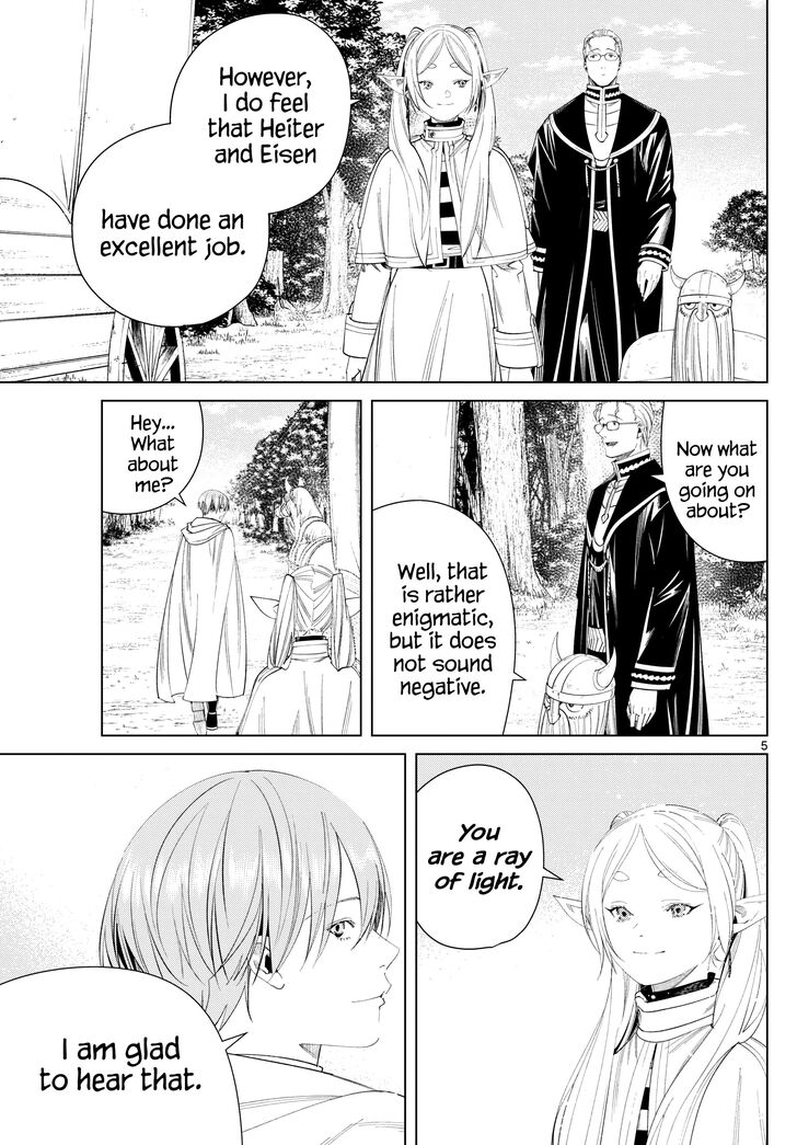 Frieren: Beyond Journey's End Manga Chapter 111 page 5 - Escort Mission scene
