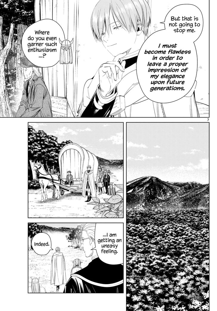 Frieren: Beyond Journey's End Manga Chapter 111 page 7 - Escort Mission scene
