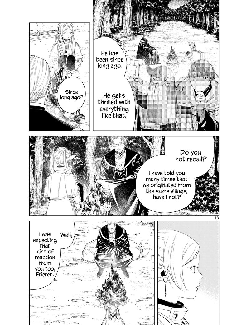 Frieren: Beyond Journey's End Manga Chapter 112 page 13 - Faith scene