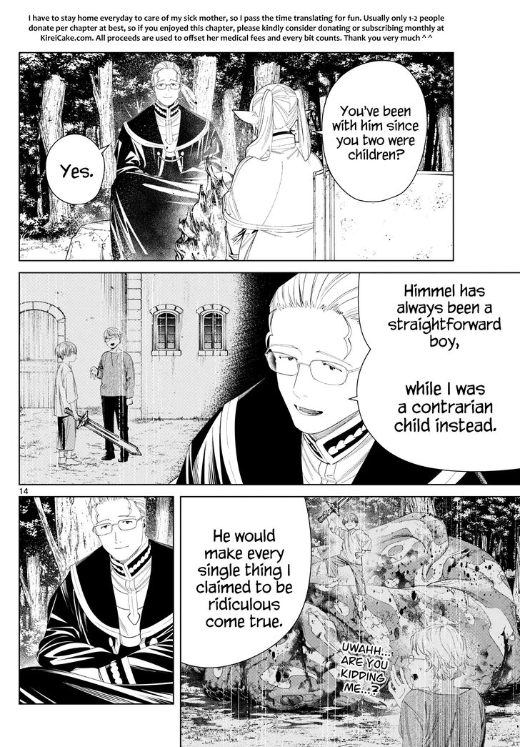 Frieren: Beyond Journey's End Manga Chapter 112 page 14 - Faith scene
