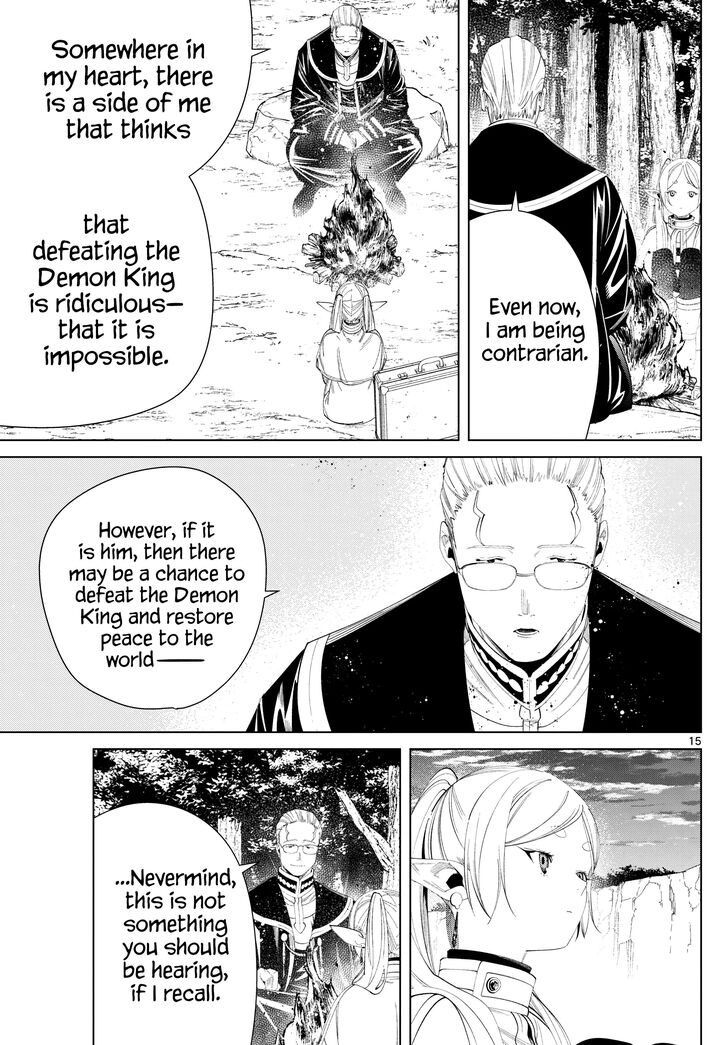 Frieren: Beyond Journey's End Manga Chapter 112 page 15 - Faith scene