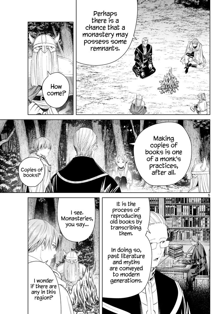 Frieren: Beyond Journey's End Manga Chapter 112 page 5 - Faith scene
