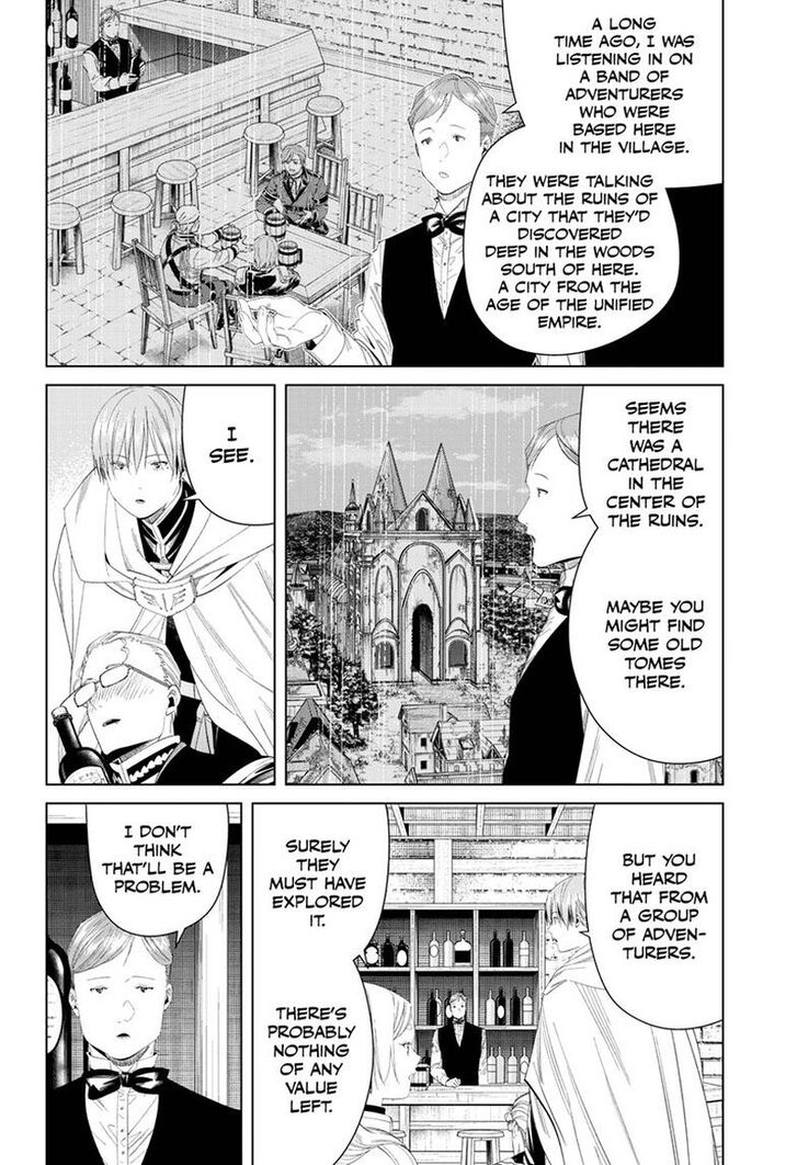 Frieren: Beyond Journey's End Manga Chapter 113 page 10 - Abyssal Dragon scene