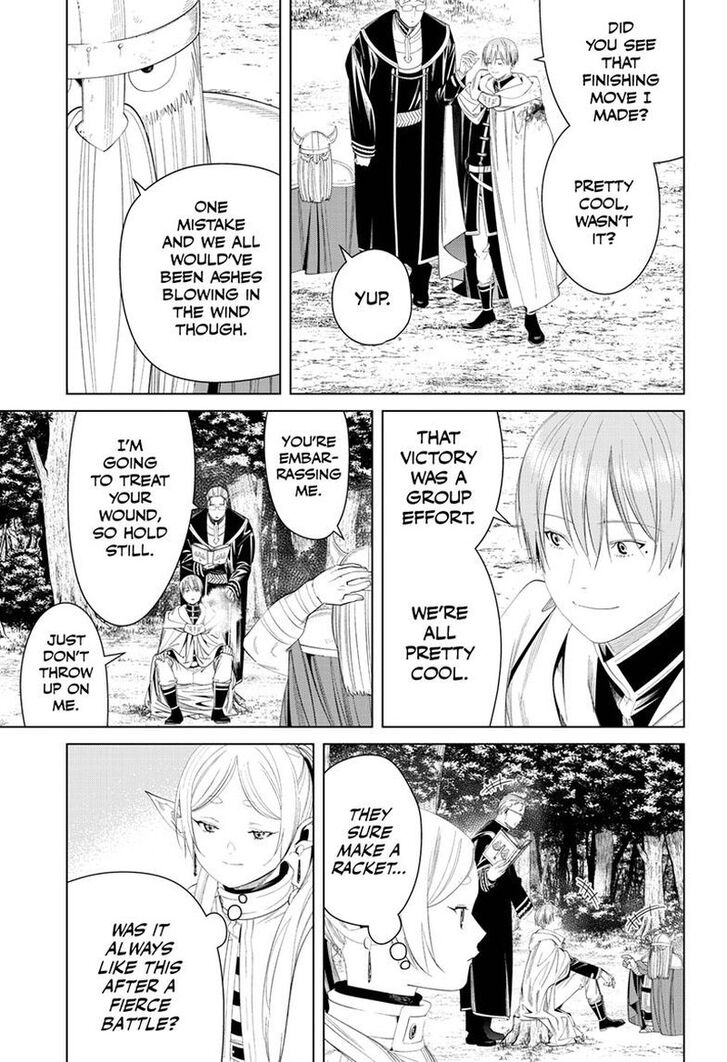 Frieren: Beyond Journey's End Manga Chapter 113 page 17 - Abyssal Dragon scene