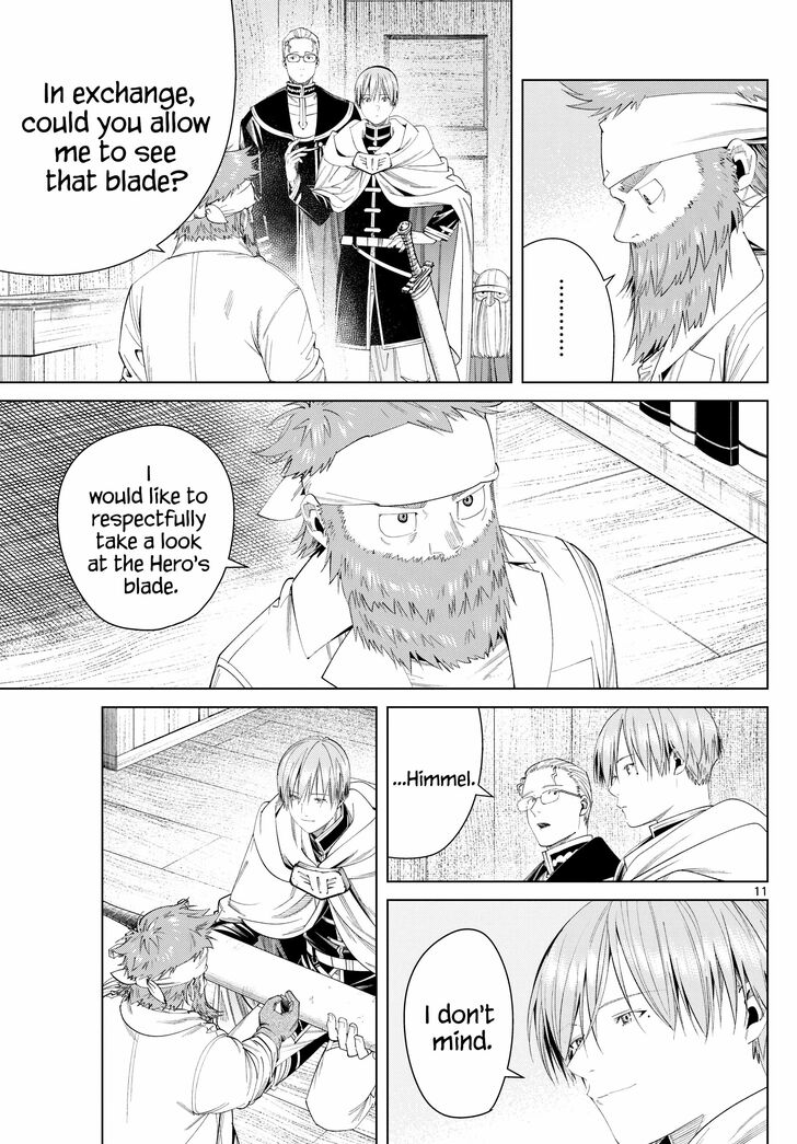 Frieren: Beyond Journey's End Manga Chapter 114 page 11 - The Sword of the Hero scene