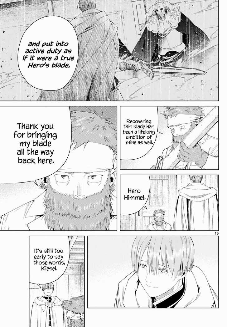 Frieren: Beyond Journey's End Manga Chapter 114 page 15 - The Sword of the Hero scene