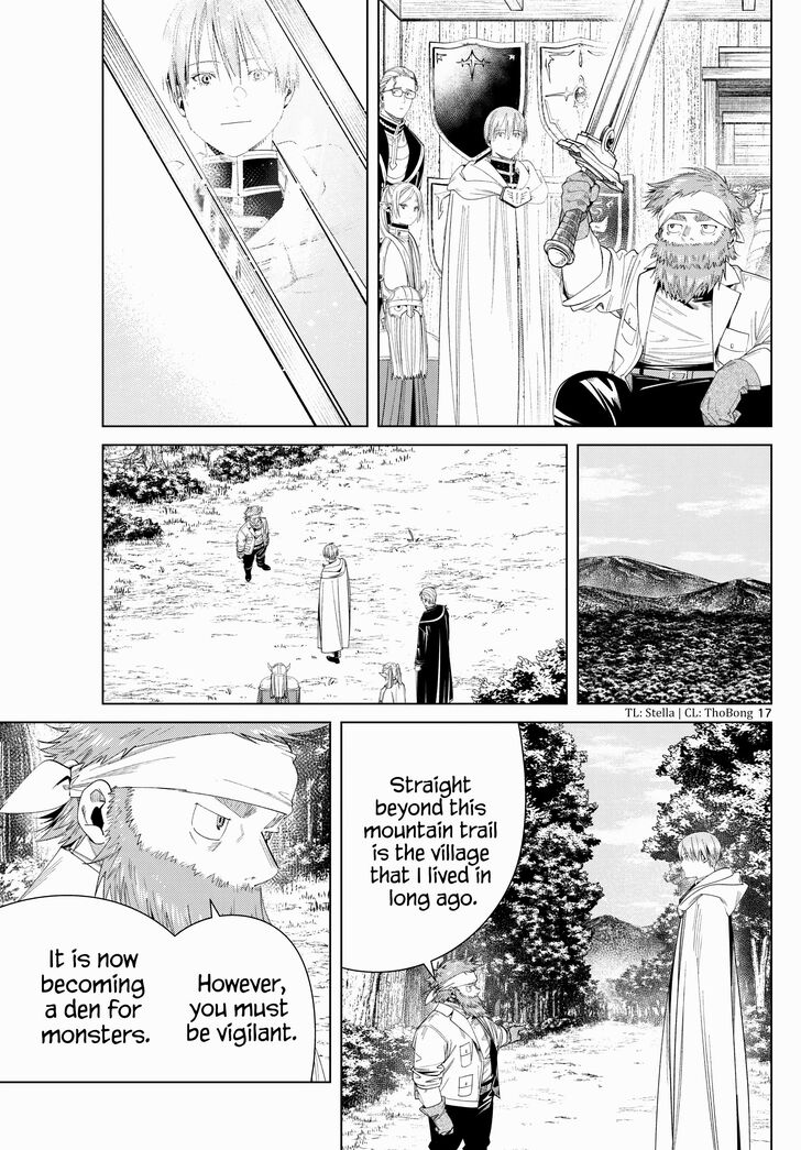 Frieren: Beyond Journey's End Manga Chapter 114 page 17 - The Sword of the Hero scene