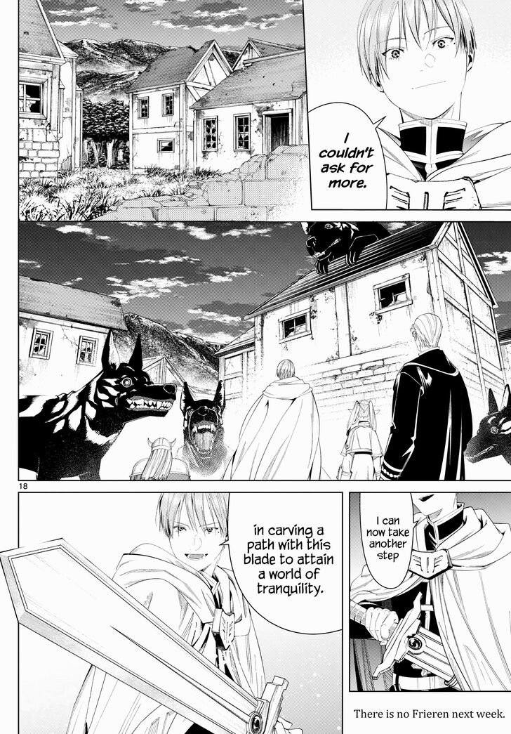 Frieren: Beyond Journey's End Manga Chapter 114 page 18 - The Sword of the Hero scene