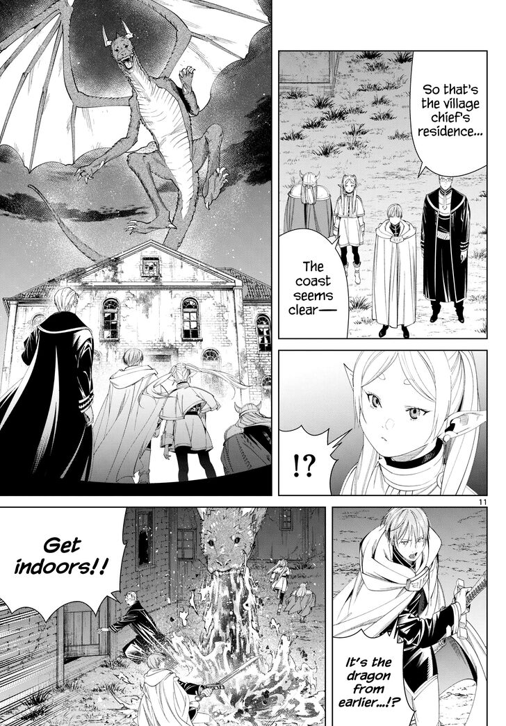 Frieren: Beyond Journey's End Manga Chapter 115 page 11 - Best Friend scene