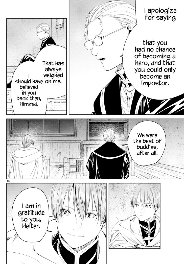 Frieren: Beyond Journey's End Manga Chapter 115 page 16 - Best Friend scene