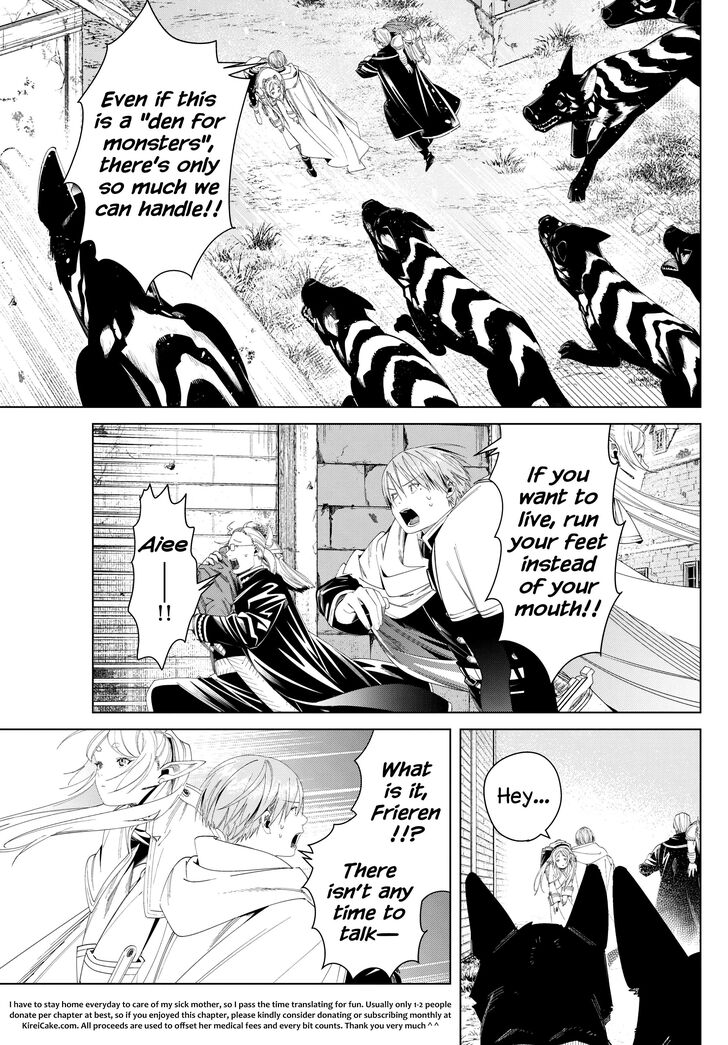 Frieren: Beyond Journey's End Manga Chapter 115 page 3 - Best Friend scene