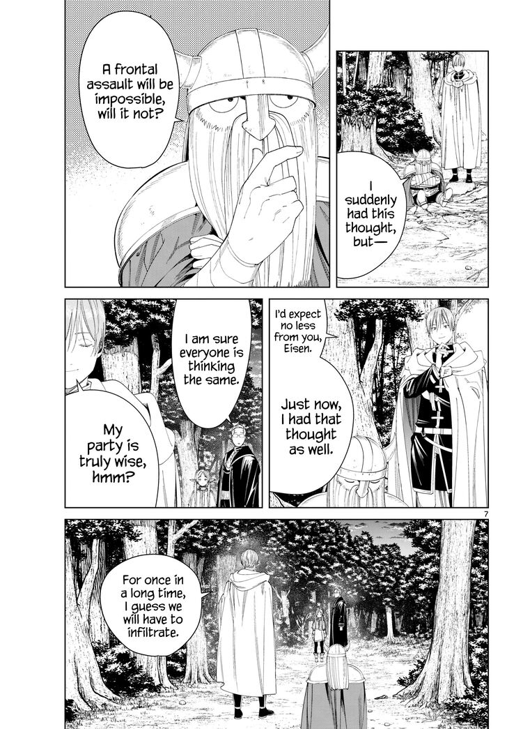 Frieren: Beyond Journey's End Manga Chapter 115 page 7 - Best Friend scene